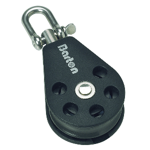 BARTON MARINE SIZE 3 SINGLE PLAIN BEARING BLOCK W/SWIVEL