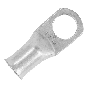 PACER TINNED LUG 1/0 AWG, 1/2" STUD SIZE, 10 PACK