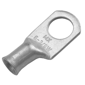 PACER TINNED LUG 6 AWG, 3/8" STUD SIZE, 2 PACK