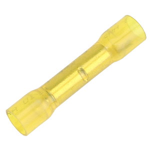 PACER 12-10 AWG HEAT SHRINK BUTT CONNECTOR, 25 PACK