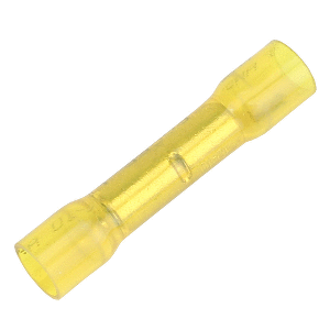PACER 12-10 AWG HEAT SHRINK BUTT CONNECTOR, 100 PACK