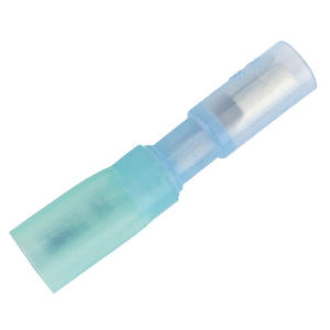 PACER 16-14 AWG HEAT SHRINK FEMALE BULLET TERMINAL, 25 PACK