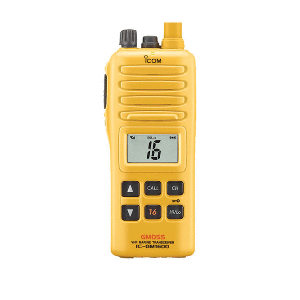ICOM GMDSS VHF HANDHELD W/BP-234 BATTERY & CHARGER