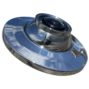 IRIS 4-IN-1 FLUSH VERTICAL SURFACE MOUNT, 316L, RECESS MOUNT DOME