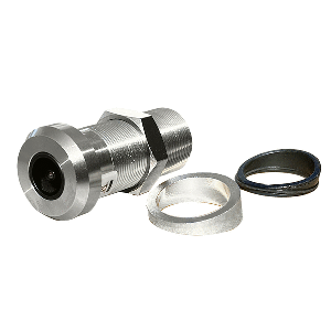 IRIS MINI FLUSH MOUNT HI-RESOLUTION THROUGH-HULL CAMERA, CVBS, TVI, CVI, & AHD