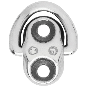 WICHARD FOLDING PAD EYE, 6MM DIAMETER (15/64"), 2 FIXED HOLES