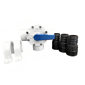RARITAN DIVERTER Y VALVE W/FITTINGS