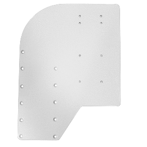 SEA BRACKETS SMALL OFFSET TROLLING MOTOR PLATE