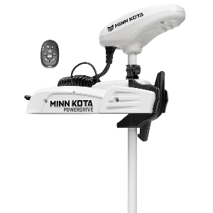 MINN KOTA RIPTIDE POWERDRIVE 70 TROLLING MOTOR W/MICRO REMOTE, 24V, 70LB, 54"