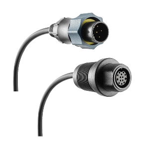 MINN KOTA MKR-DSC-10 DSC TRANSDUCER ADAPTER CABLE, LOWRANCE 7-PIN