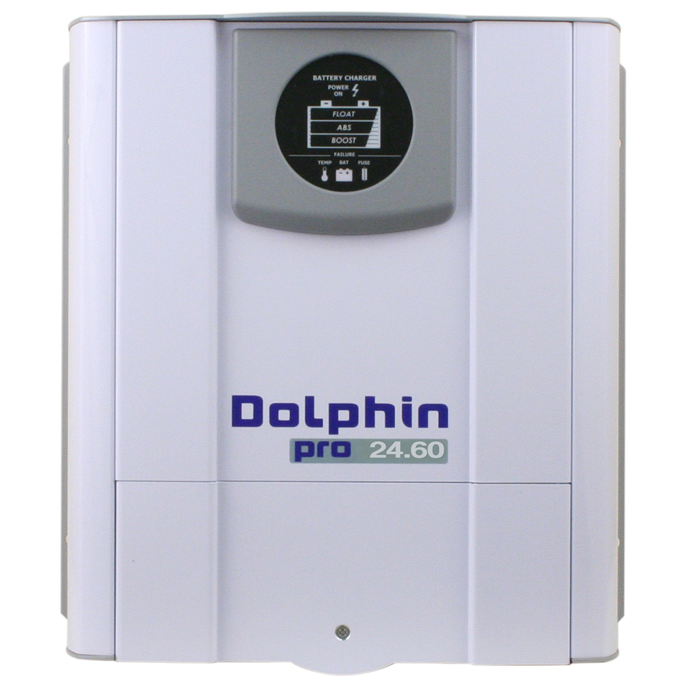 DOLPHIN CHARGER PRO SERIES DOLPHIN BATTERY CHARGER, 24V, 60A, 110/220VAC, 50/60HZ