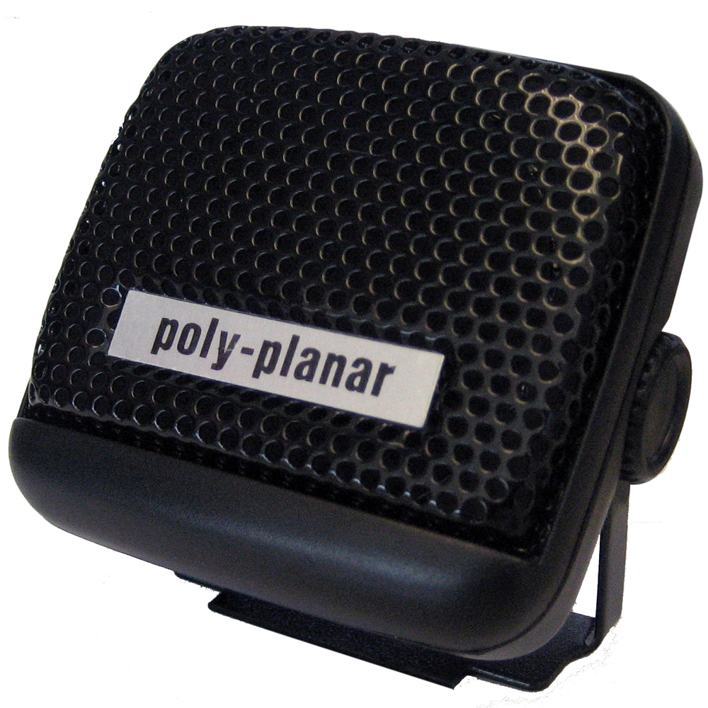 POLY-PLANAR MB-21 8 WATT VHF EXTENSION SPEAKER, BLACK