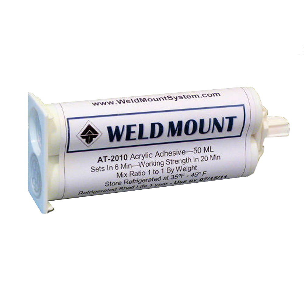 WELD MOUNT AT-2010 ACRYLIC ADHESIVE, 10-PACK
