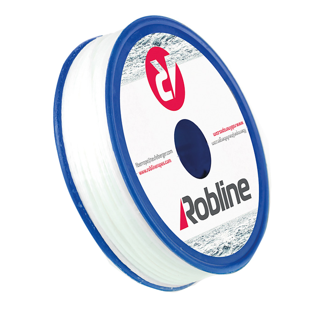 ROBLINE WAXED WHIPPING TWINE, 1.0MM X 46M, WHITE