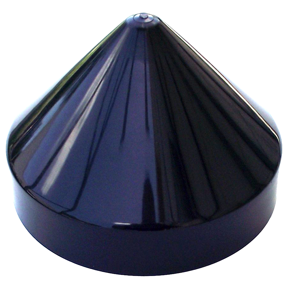 MONARCH BLACK CONE PILING CAP, 6.5"