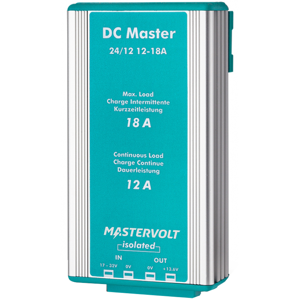 MASTERVOLT DC MASTER 24V TO 12V CONVERTER, 12A W/ISOLATOR