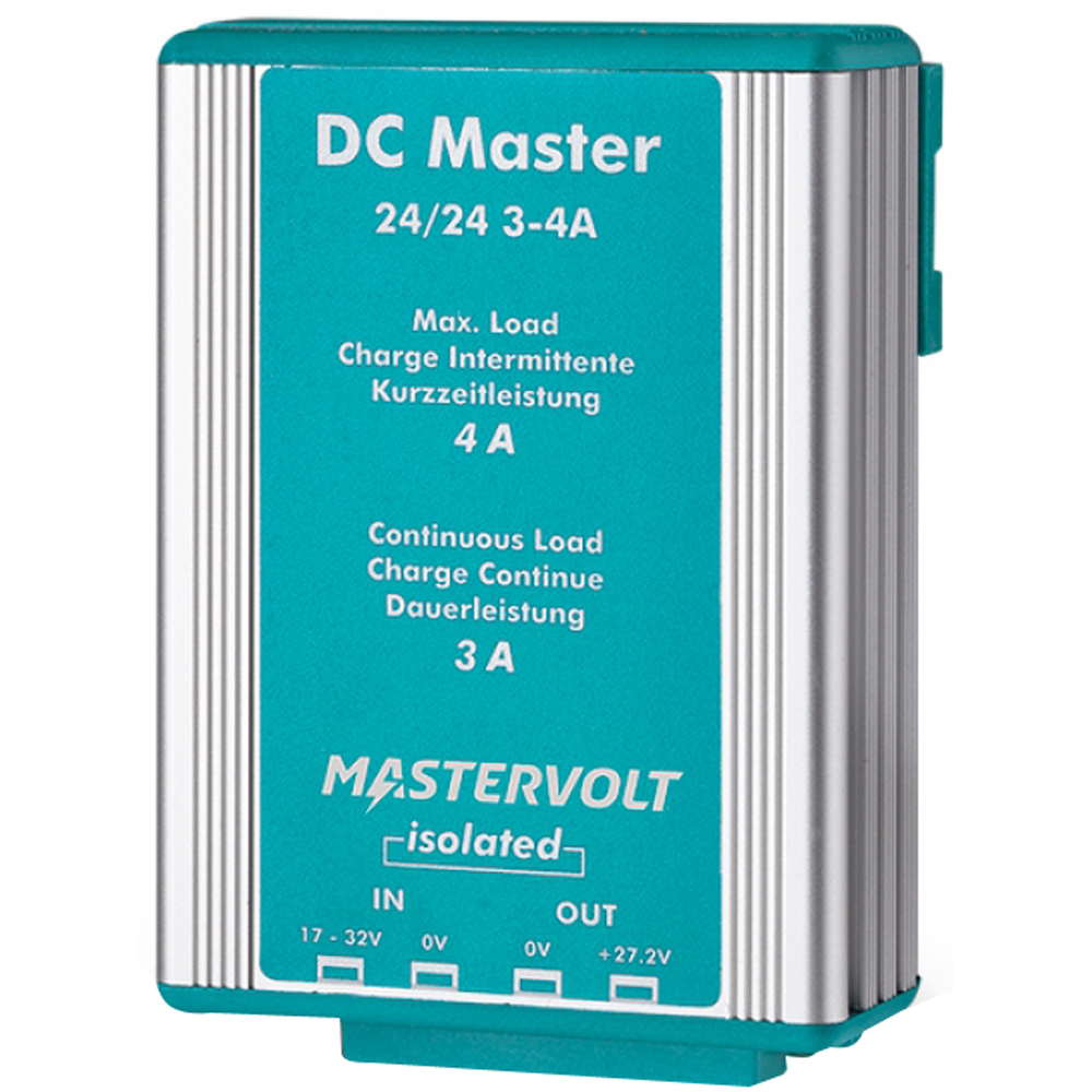 MASTERVOLT DC MASTER 24V TO 24V CONVERTER, 3A W/ISOLATOR