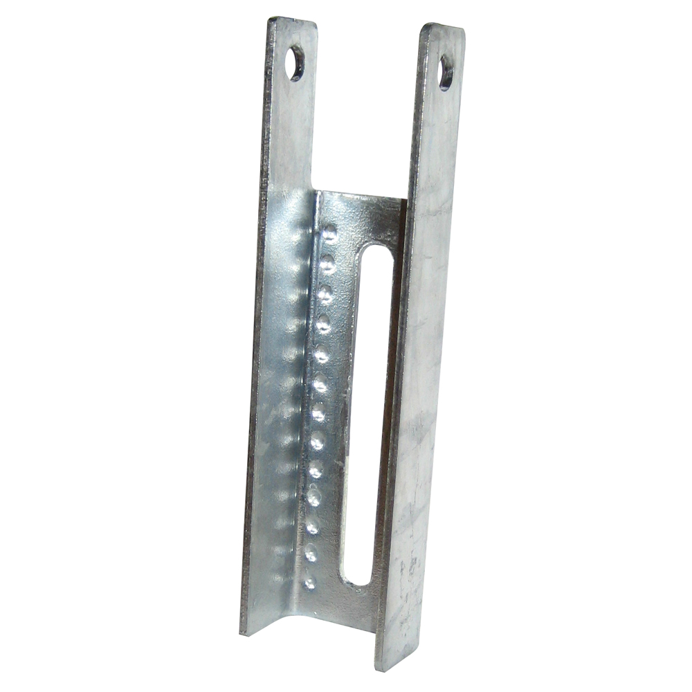 C.E. SMITH VERTICAL BUNK BRACKET DIMPLED, 7-1/2"