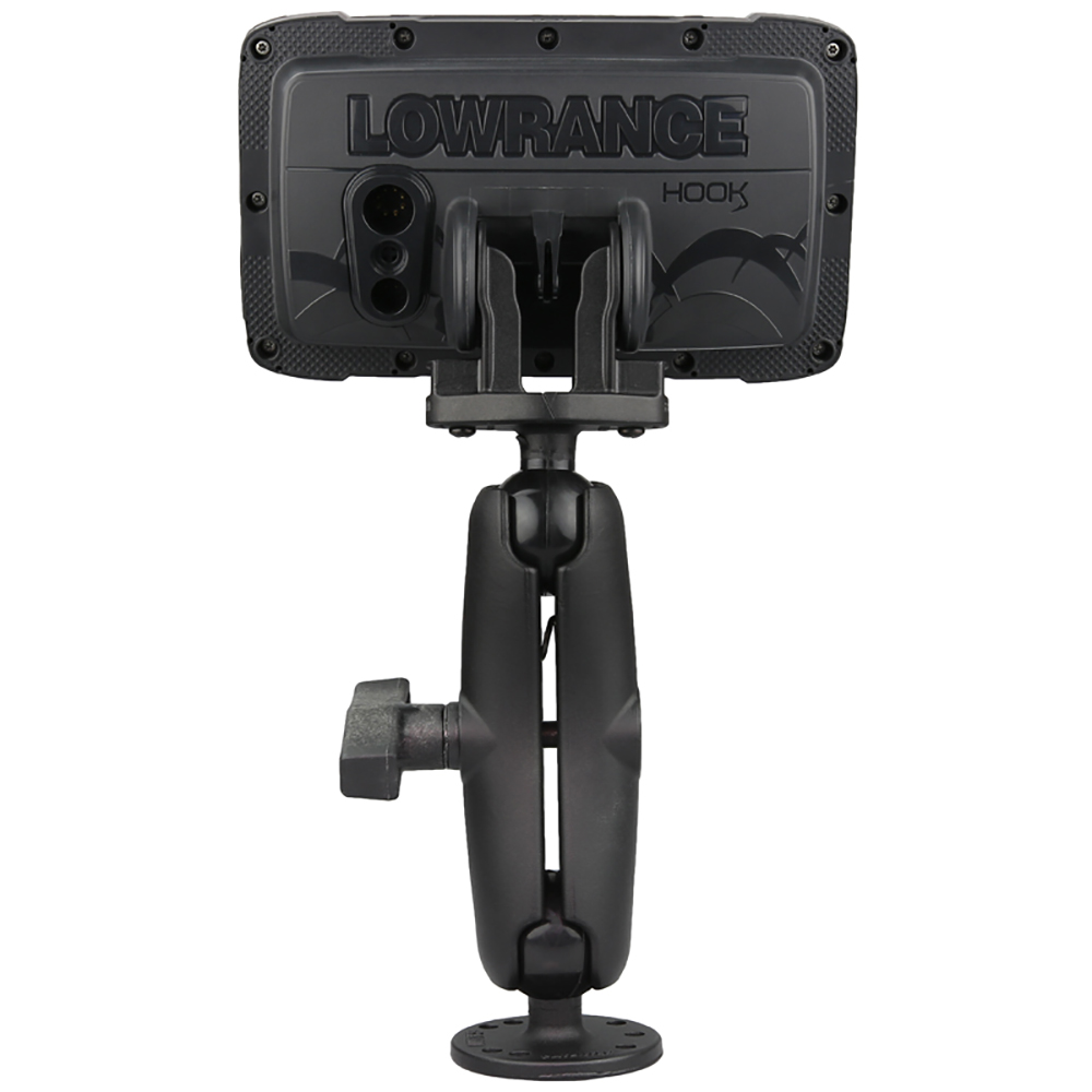 RAM MOUNT C SIZE 1.5" FISHFINDER MOUNT FOR THE LOWRANCE HOOK2 SERIES