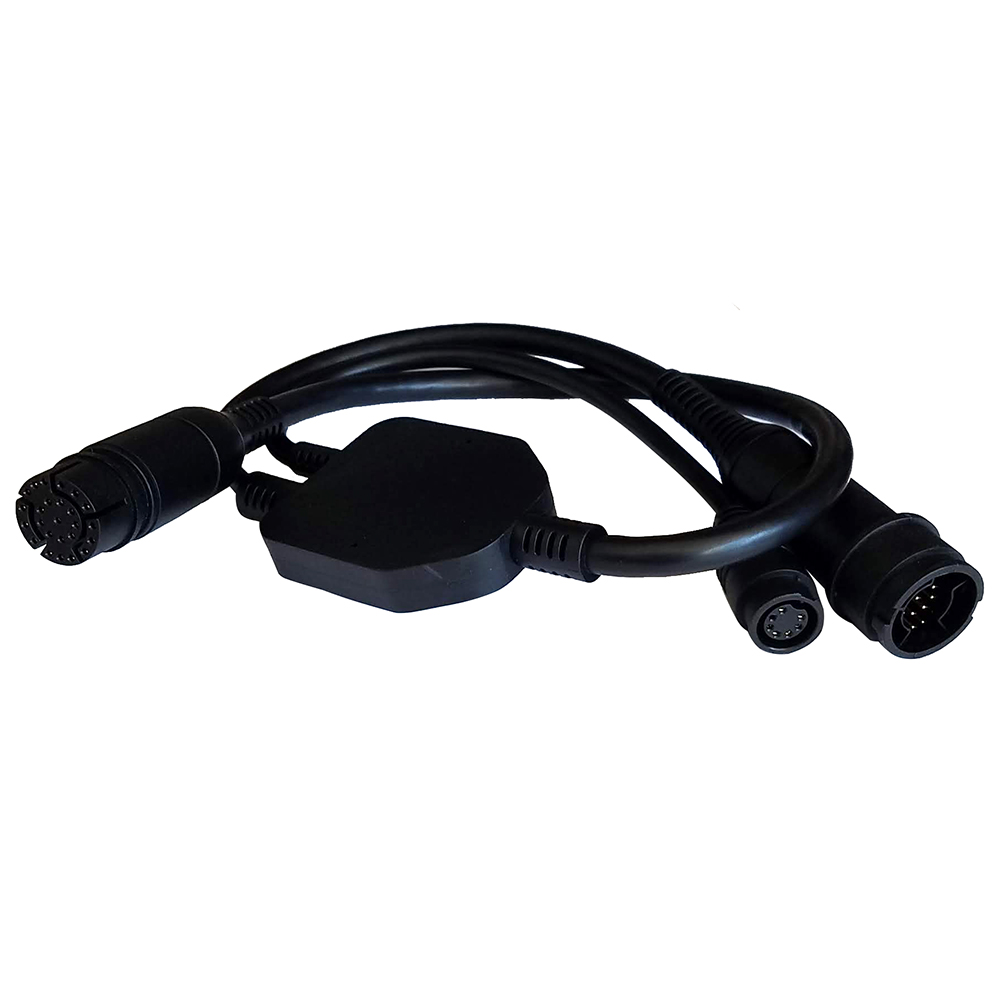 RAYMARINE ADAPTER CABLE 25-PIN TO 25-PIN & 7-PIN, Y-CABLE TO REALVISION & EMBEDDED 600W AIRMAR TD TO AXIOM RV