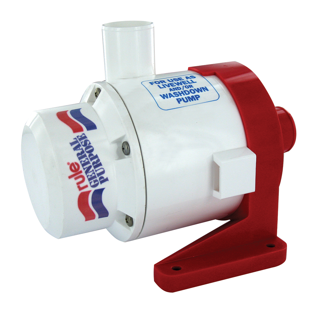 RULE 3700 GPH GENERAL PURPOSE END SUCTION CENTRIFUGAL PUMP, 24V