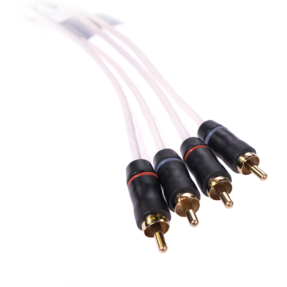 FUSION PERFORMANCE RCA CABLE, 4 CHANNEL, 25'