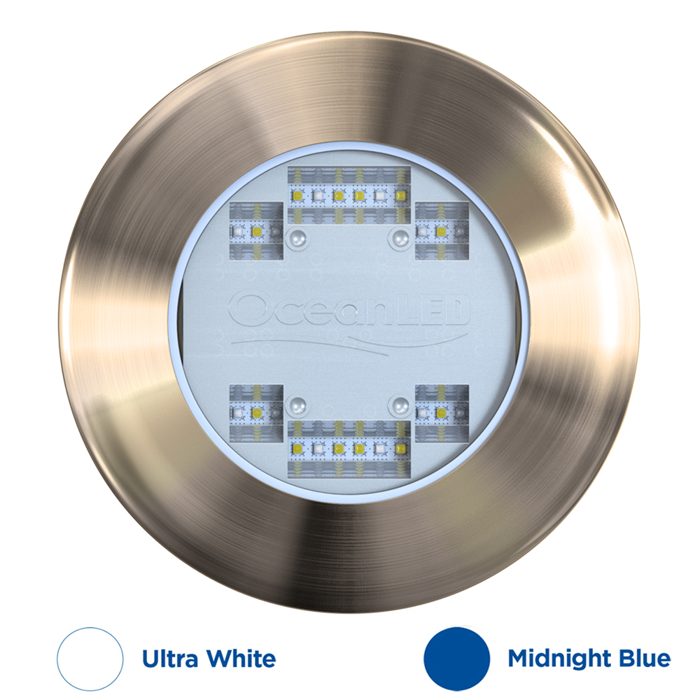 OCEANLED EXPLORE E3 XFM ULTRA UNDERWATER LIGHT, ULTRA WHITE/MIDNIGHT BLUE