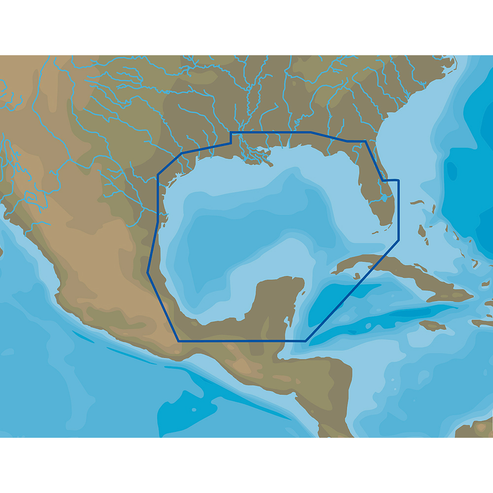 C-MAP 4D NA-D064 GULF OF MEXICO, MICROSD/SD