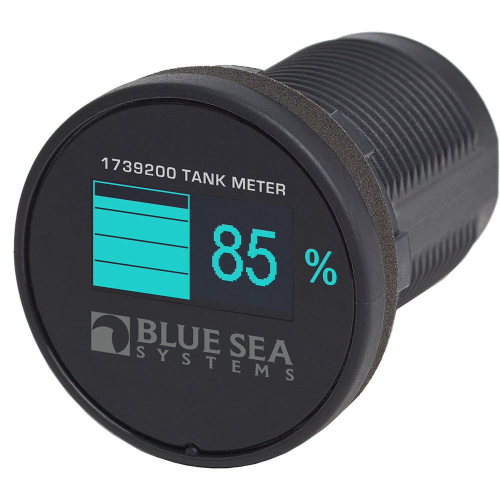BLUE SEA 1739200 MINI OLED TANK METER, BLUE