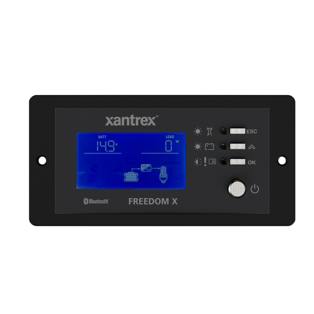 XANTREX FREEDOM X & XC REMOTE PANEL W/BLUETOOTH & 25' NETWORK CABLE