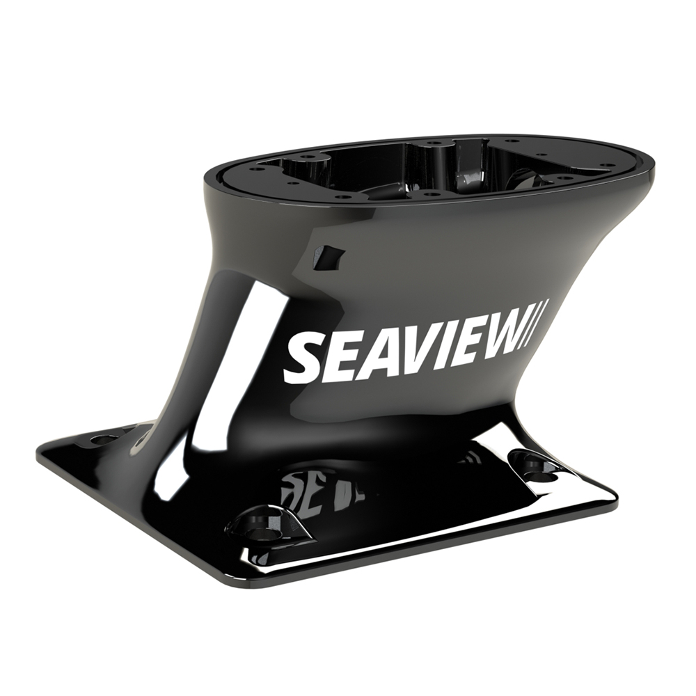 SEAVIEW 5" MODULAR MOUNT AFT RAKED 7X7 BASE TOP PLATE REQUIRED, BLACK
