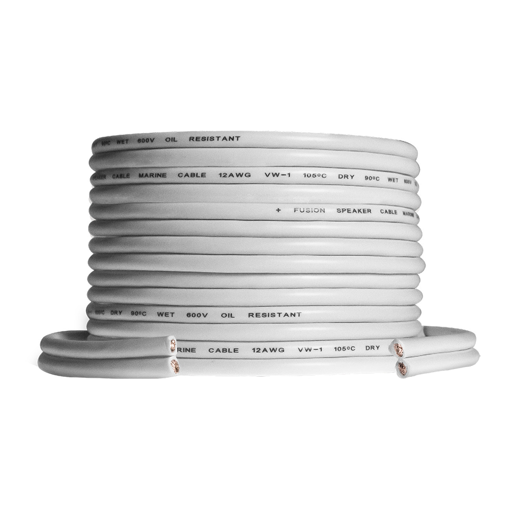 FUSION SPEAKER WIRE, 12 AWG 50' (15.24M) ROLL