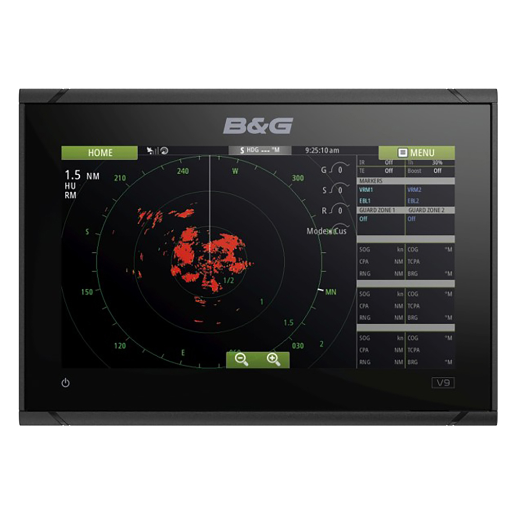 B&G VULCAN 9 FS COMBO NO DUCER WITH C-MAP DISCOVER CHART