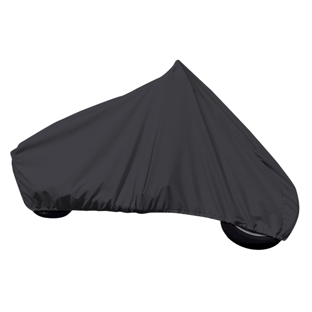 CARVER SUN-DURA SPORT TOURING MOTORCYCLE w/UP TO 15" WINDSHIELD COVER, BLACK