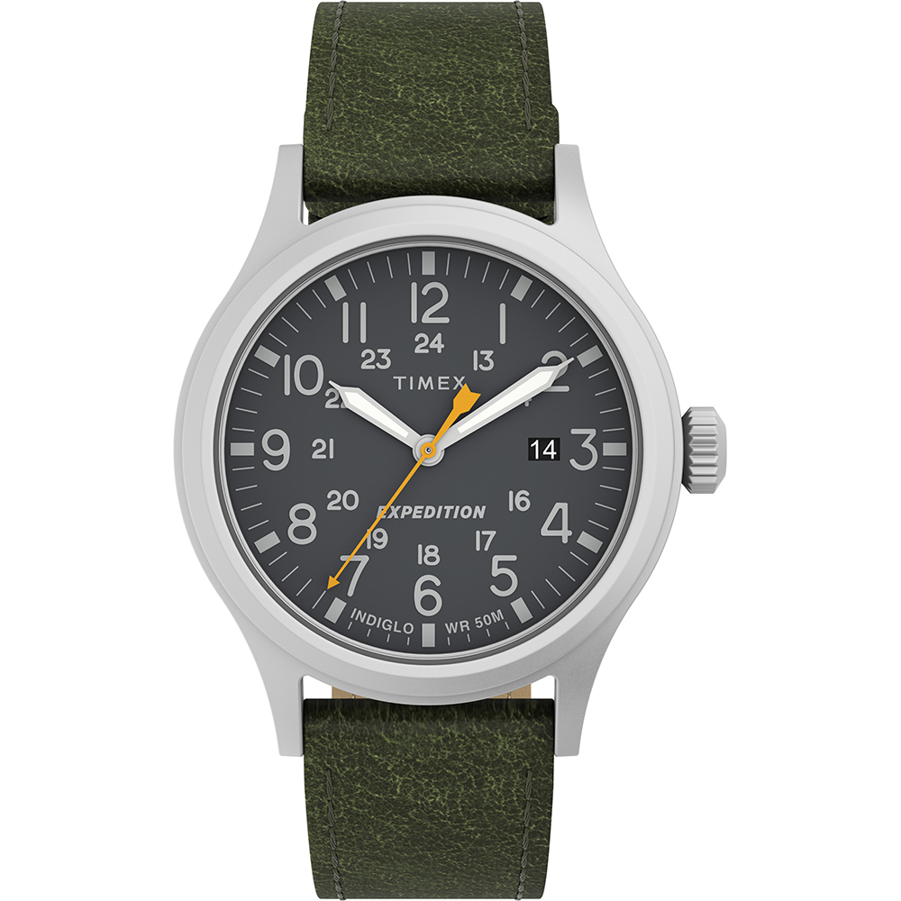 TIMEX EXPEDITION SCOUT - BLACK DIAL - GREEN STRAP