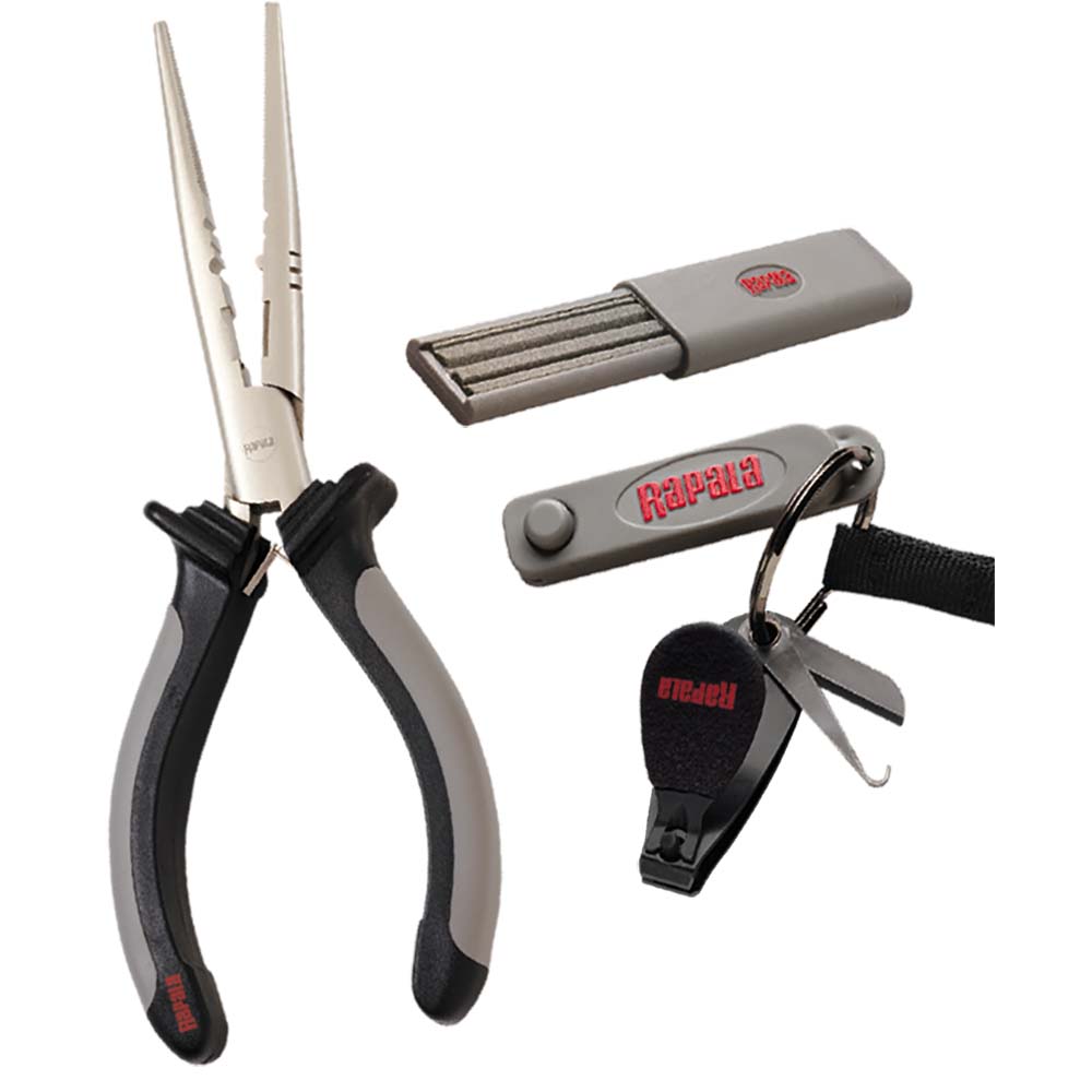 RAPALA COMBO PACK - PLIERS, CLIPPER, PUNCH & SHARPENER