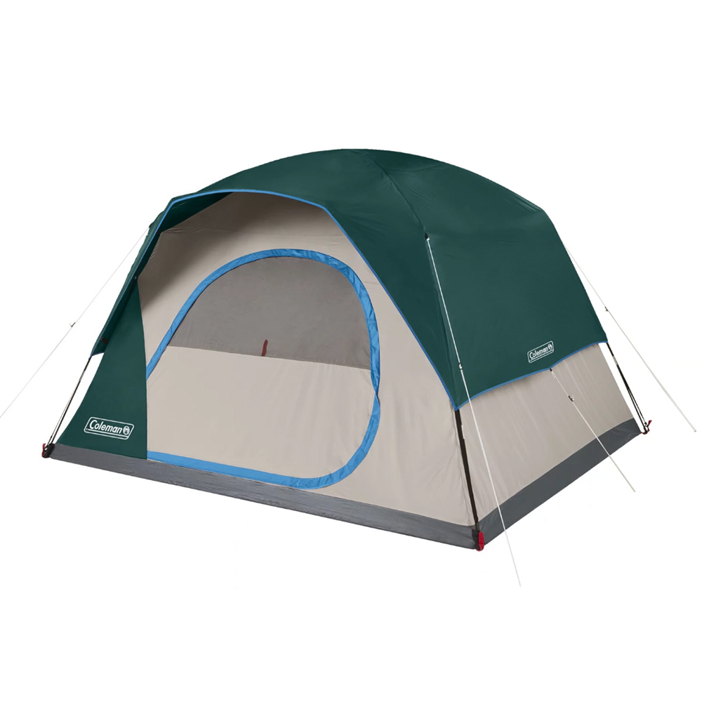 COLEMAN 6-PERSON SKYDOME CAMPING TENT - EVERGREEN