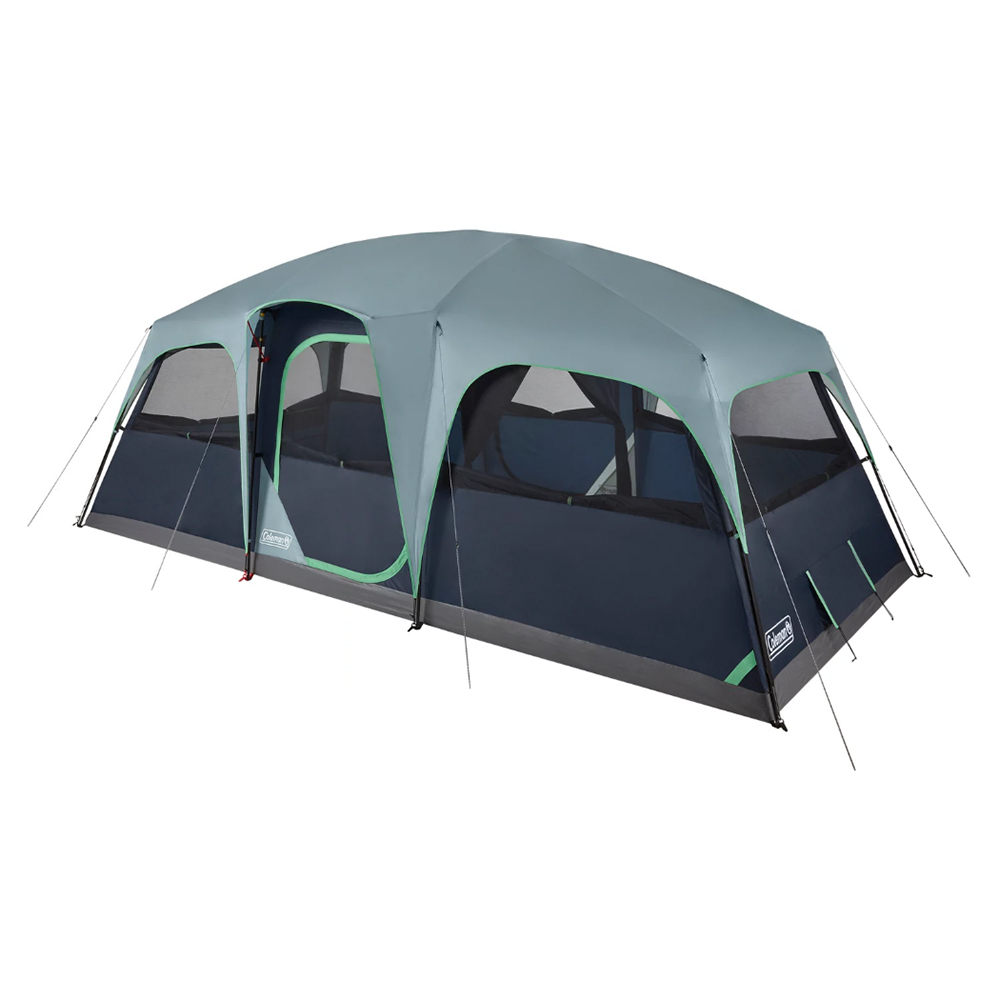 COLEMAN SUNLODGE 12-PERSON CAMPING TENT - BLUE NIGHTS