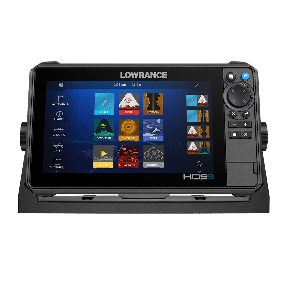 LOWRANCE HDS PRO 9 - W/ PRELOADED C-MAP DISCOVER ONBOARD - NO TRANSDUCER