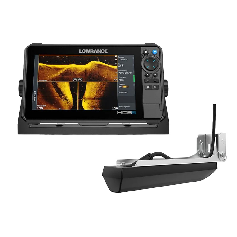 LOWRANCE HDS PRO 9 - W/ PRELOADED C-MAP DISCOVER ONBOARD & ACTIVE IMAGING HD TRANSDUCER
