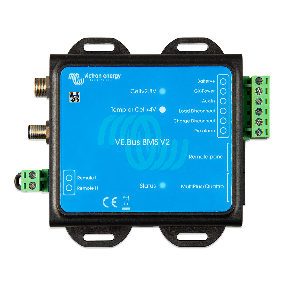VICTRON VE.BUS BMS V2 F/VICTRON LIFEPO4 BATTERIES 12-48VDC - WORK W/ALL VE.BUS & GX DEVICES