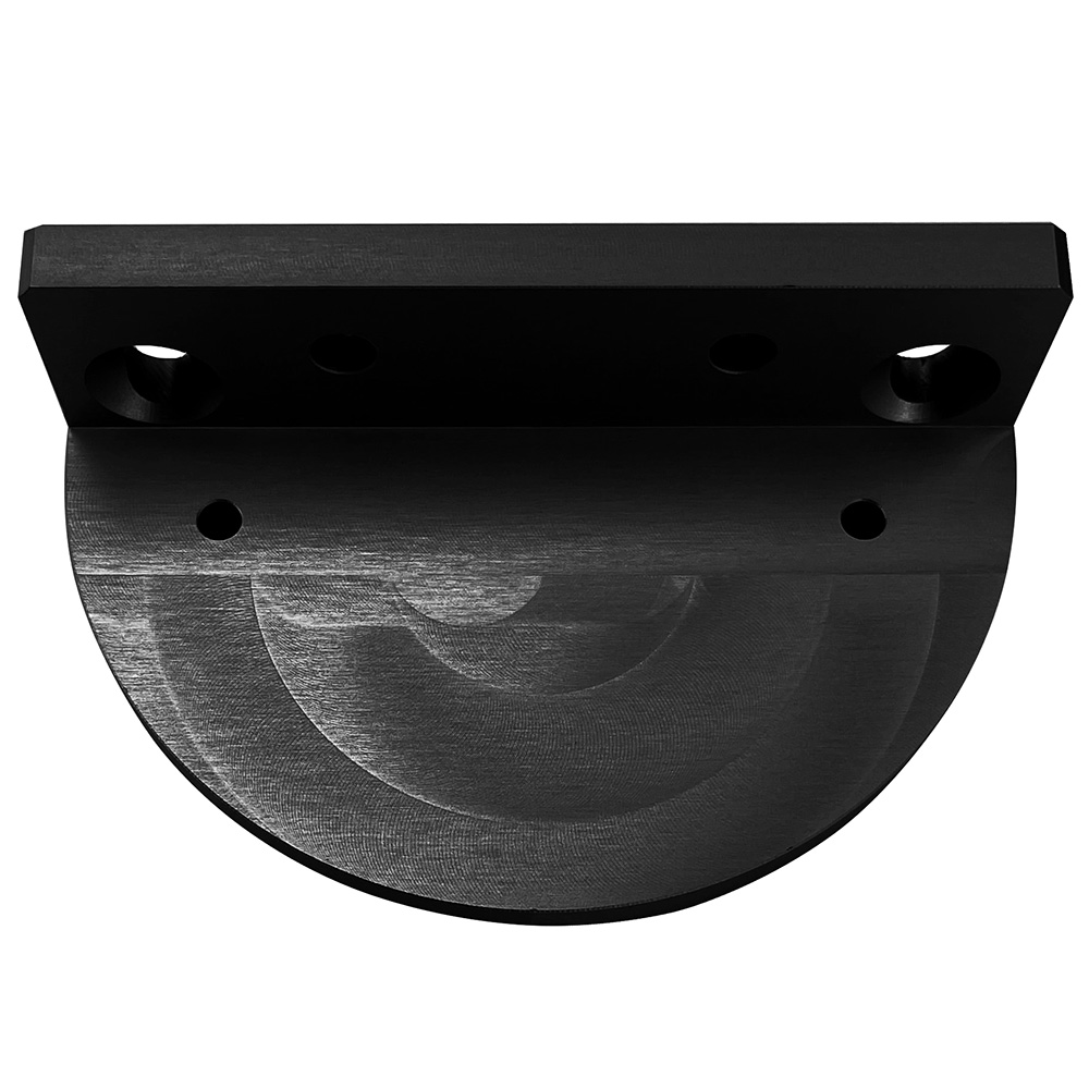 LOPOLIGHT MOUNTING PLATE FOR X01 SERIES VERTICAL SIDELIGHTS - BLACK