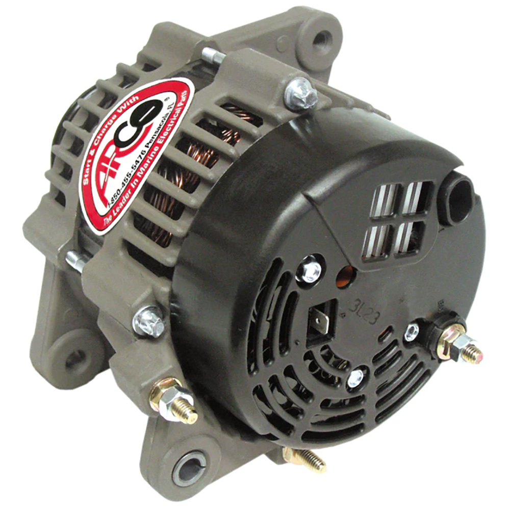 ARCO MARINE PREMIUM REPLACEMENT ALTERNATOR W/65MM MULTI-GROOVE PULLEY - 12V 70A