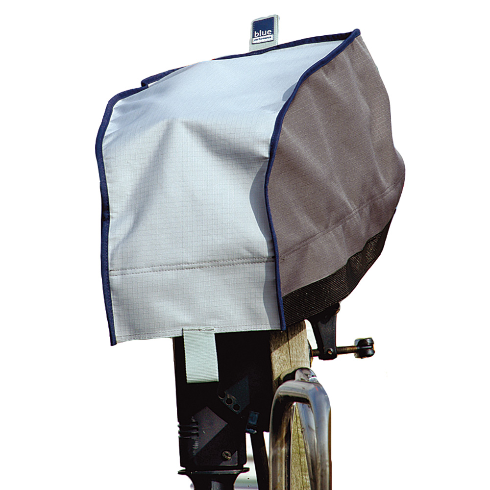 BLUE PERFORMANCE OUTBOARD MOTOR COVER FOR 3.3HP MOTOR
