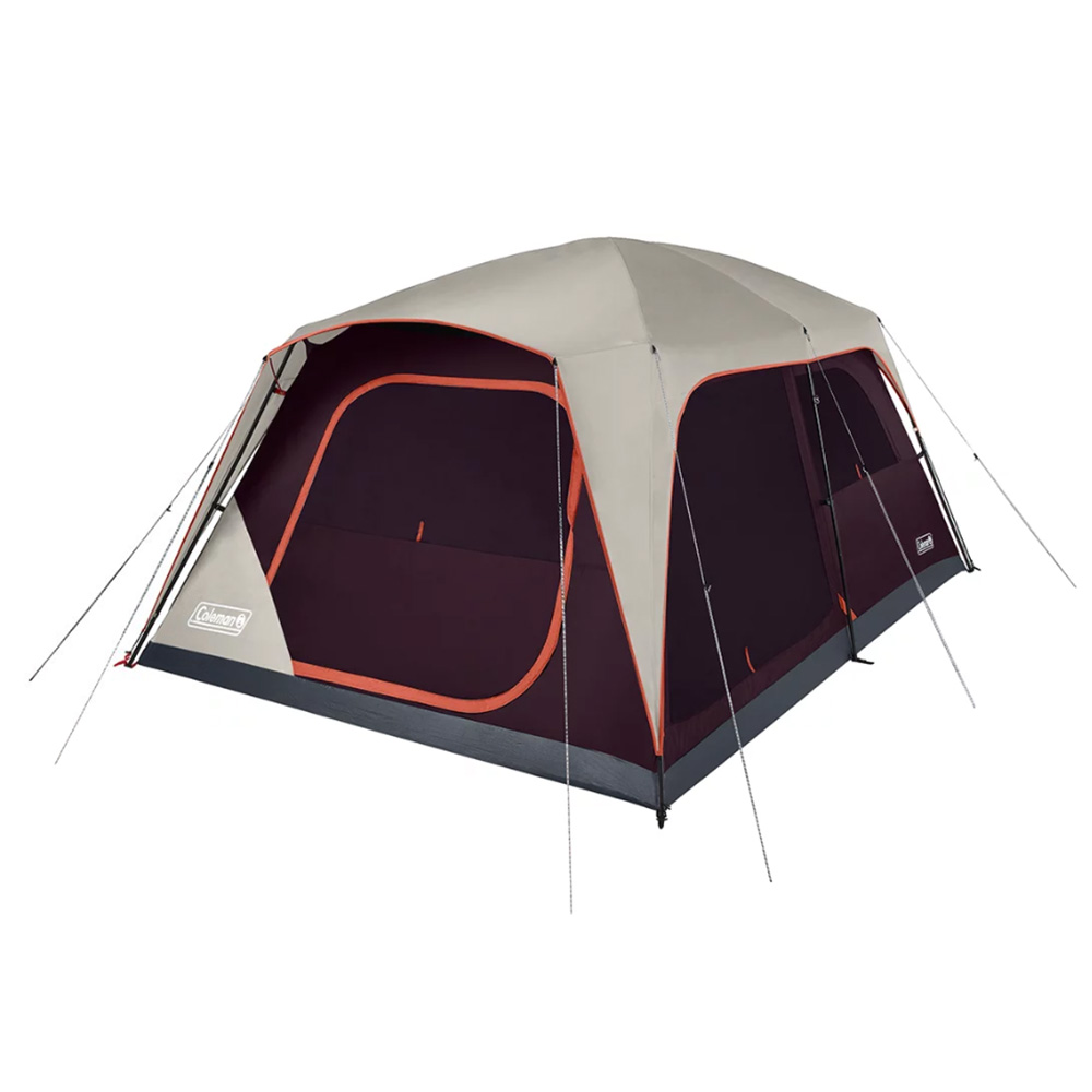 COLEMAN SKYLODGE 10-PERSON CAMPING TENT - BLACKBERRY