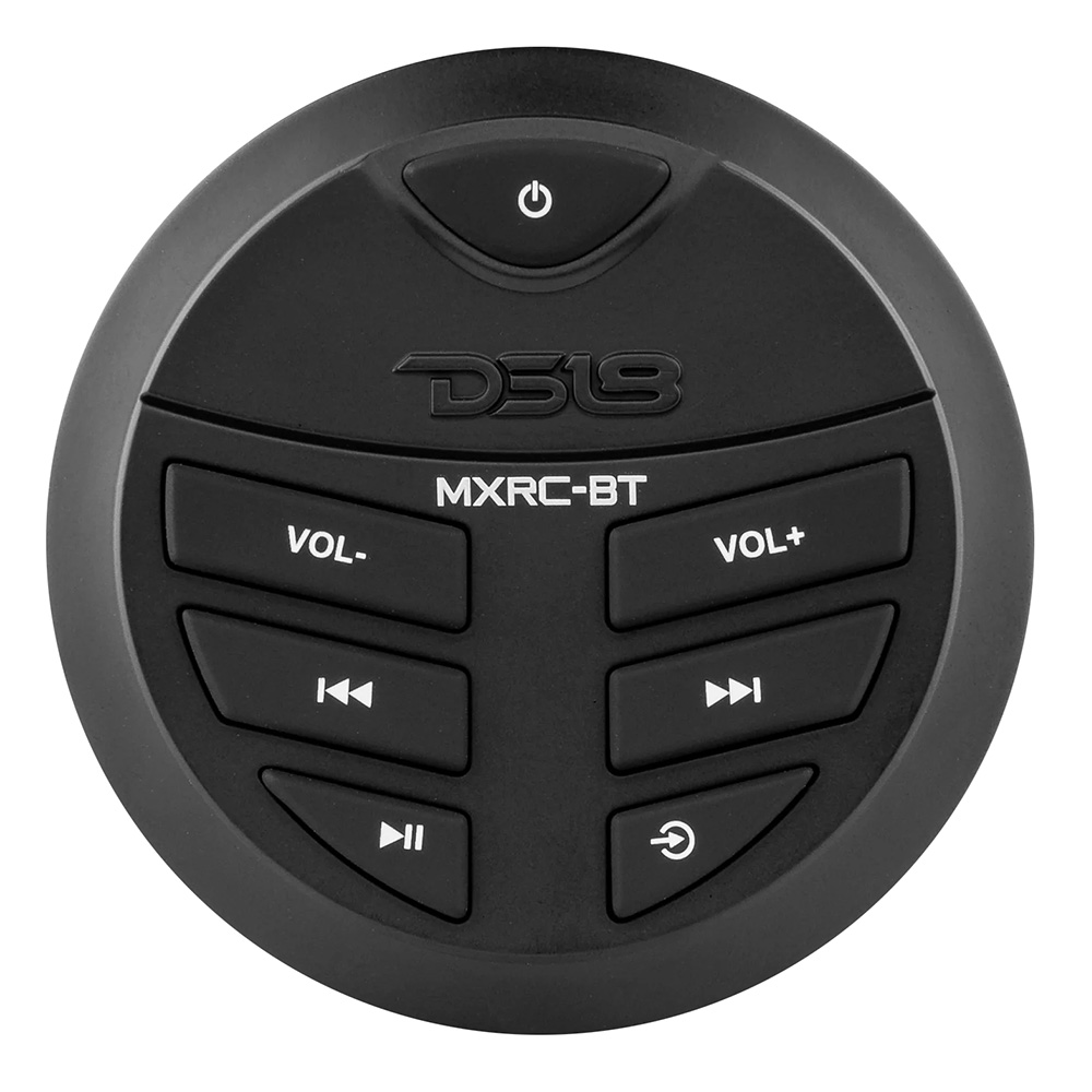 DS18 HYDRO WATERPROOF MARINE UNIVERSAL BLUETOOTH STREAMING AUDIO RECEIVER W/FUNCTIONS CONTROL (ANDROID IPHONE COMPATIBLE)